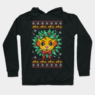 Lion christmas ugly sweater Hoodie